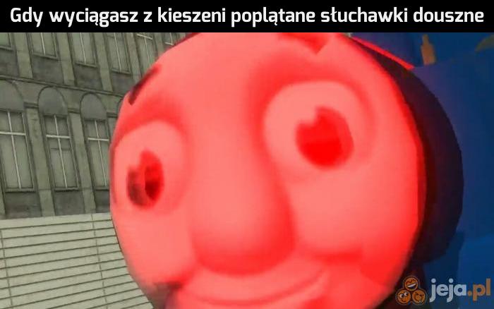 Rozplątywałam je 20 minut!