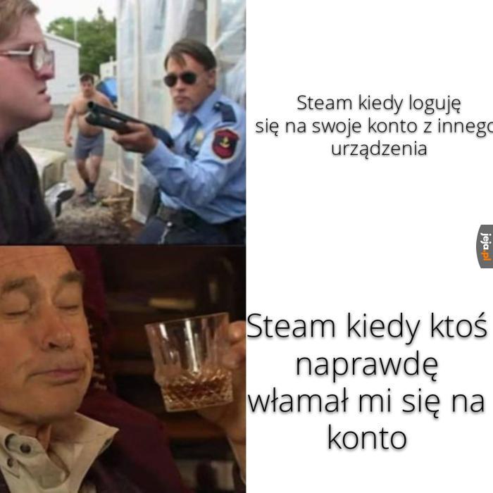 Ze steamem jest tak jak z google