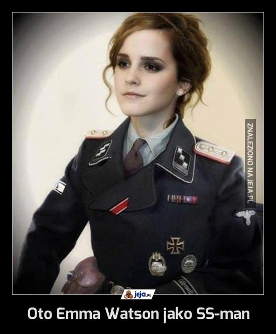 Oto Emma Watson jako SS-man