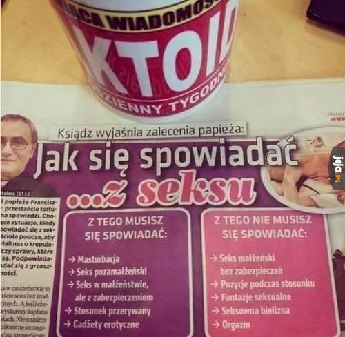 Ciekawe, w jakim stopniu to wynika z Biblii