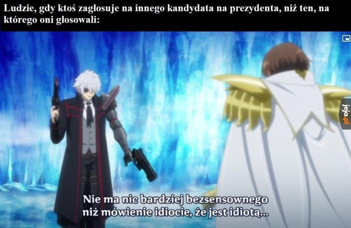 Ostatnio wszędzie o polityce, to tutaj też coś wrzucę