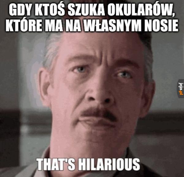 Okulary ponownie zgubione