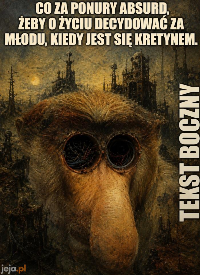 Pjoter, przepraszam, że nie przerwałem ciągu przemocy