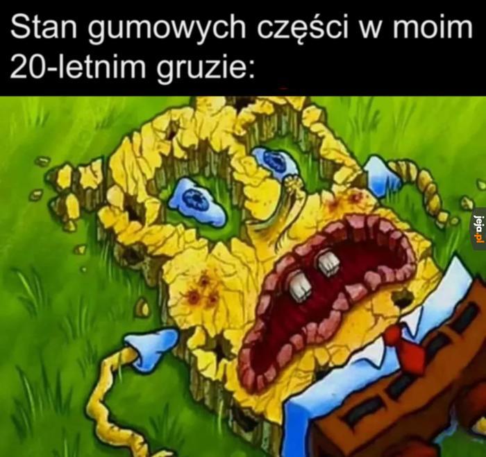 Za dużo z gumą już nie mają wspólnego