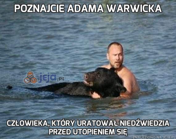 Poznajcie Adama Warwicka