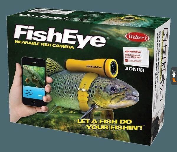 Kamera dla ryby, czego to jeszcze nie wymyślą?