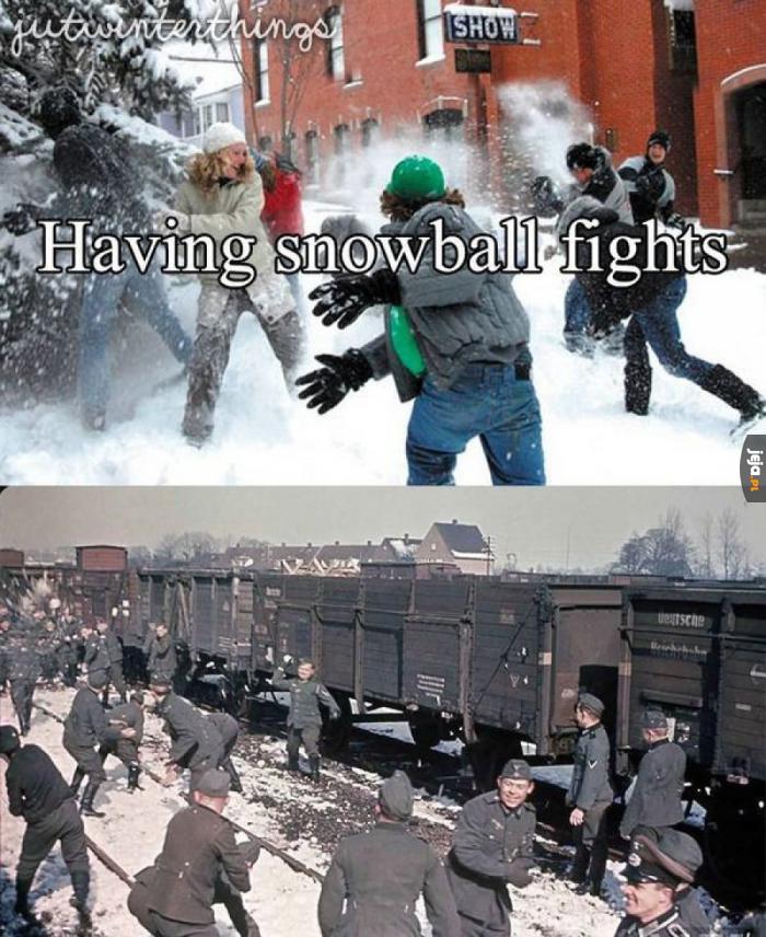 Bitwy na śnieżki