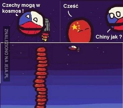 Czechy w kosmos