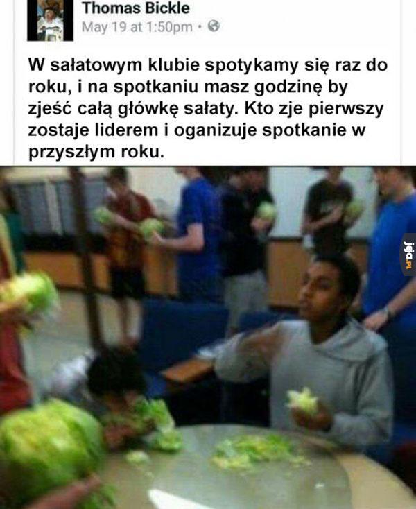 Dużo się dzieje w sałatowym klubie