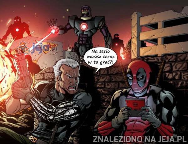 Typowe zagranie Deadpoola