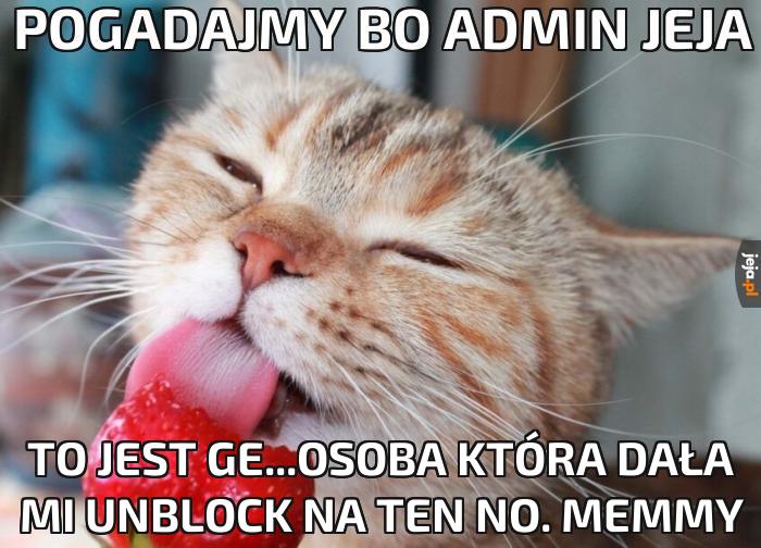 Pogadajmy bo admin jeja