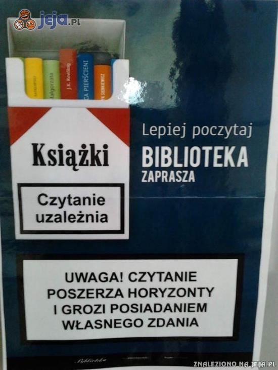 Skutki uboczne czytania