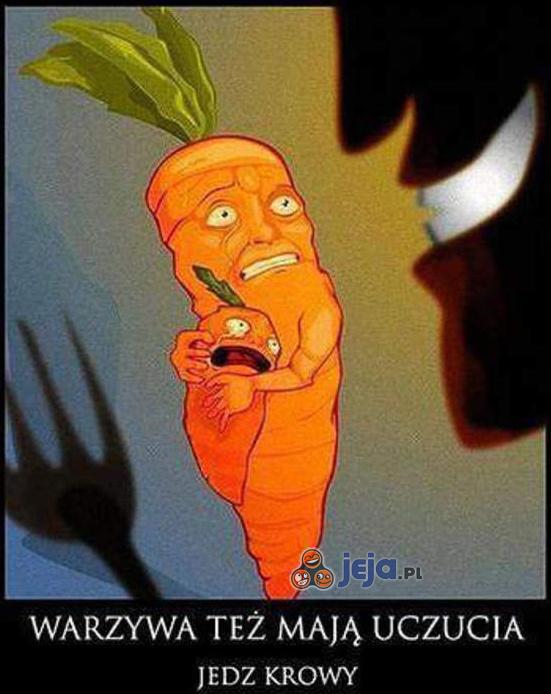 Warzywa też mają uczucia