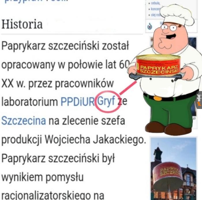 25% papryki, 75% Szczecina