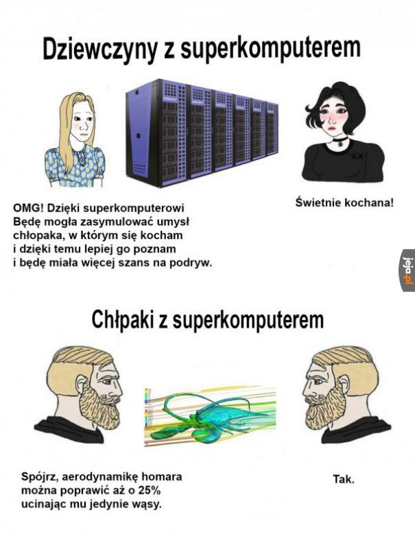 A Ty co byś zrobił z superkomputerem?