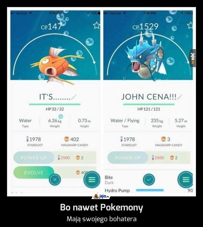 Bo nawet Pokemony