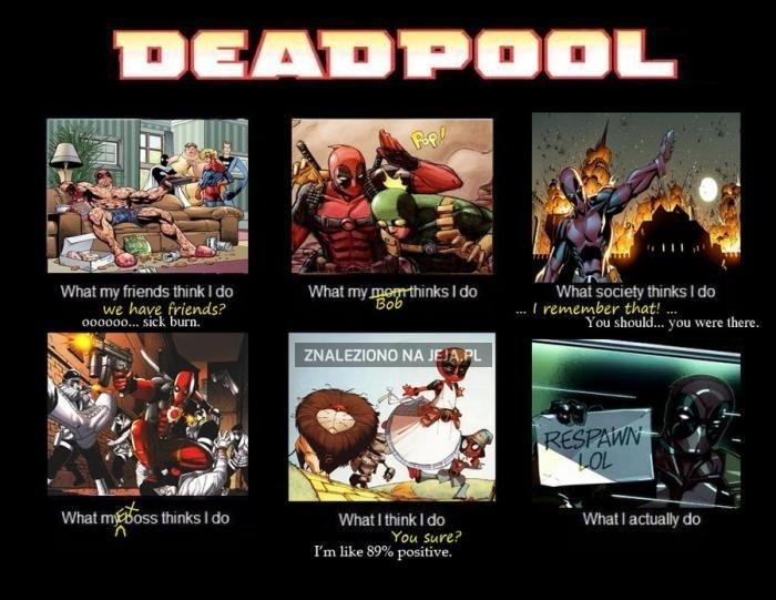 Deadpool z różnych punktów widzenia