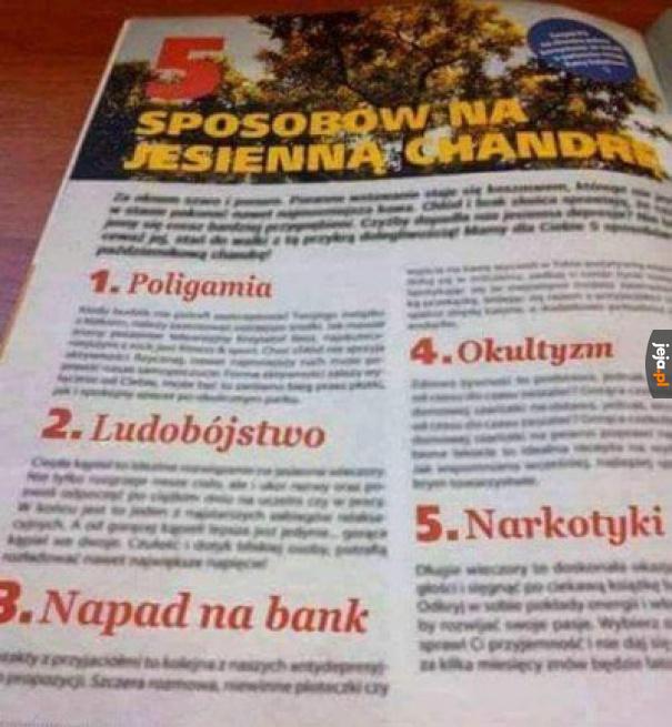 Jak poradzić sobie z jesienią