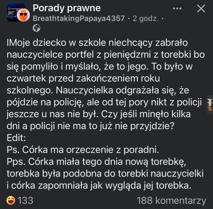 To czysty przypadek był