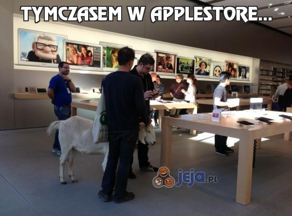 Tymczasem w Applestore...