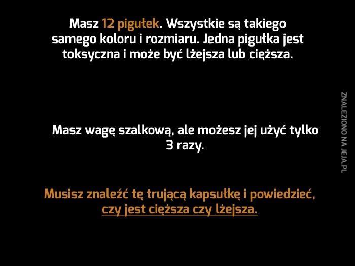 Taka zagadka często pojawia się na rozmowach kwalifikacyjnych