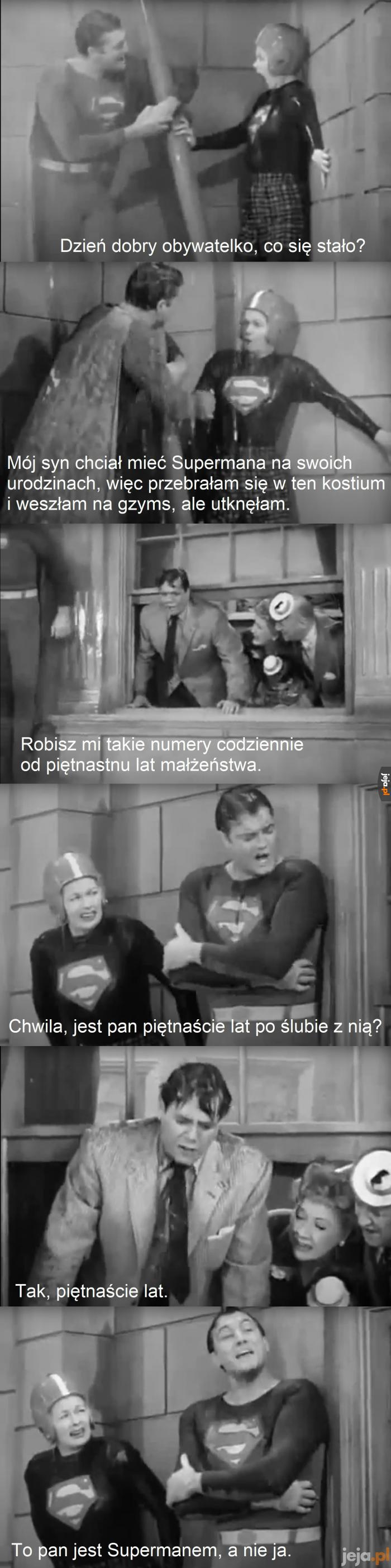 George Reeves grał Supermana w serialu w latach 1951-1958
