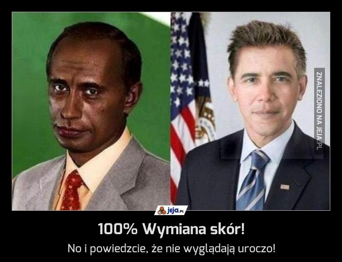 100% Wymiana skór!