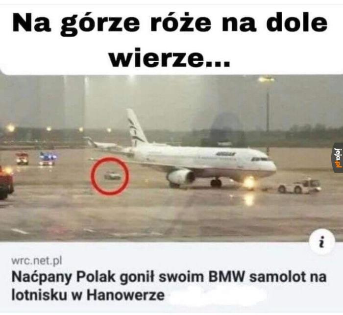 Ciekawe czy zdążył wskoczyć