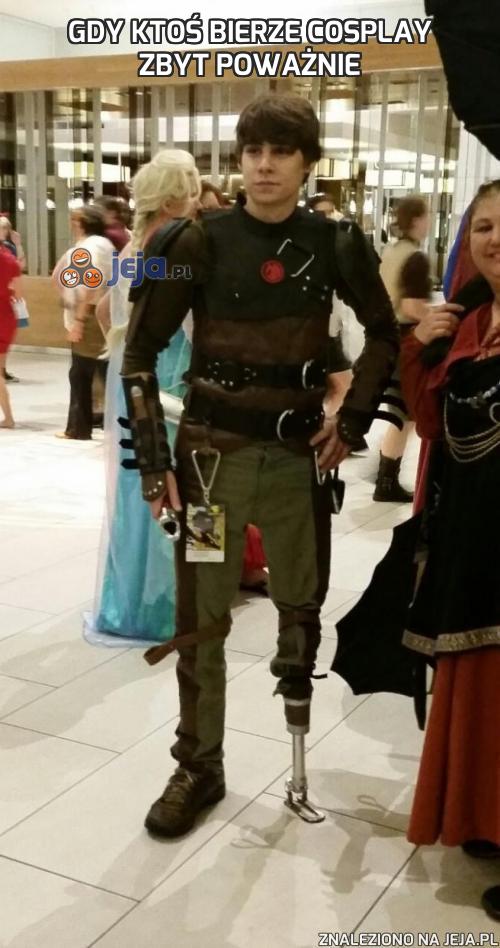 Gdy ktoś bierze cosplay zbyt poważnie