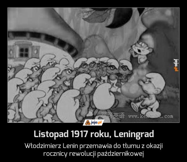 Listopad 1917 roku, Leningrad