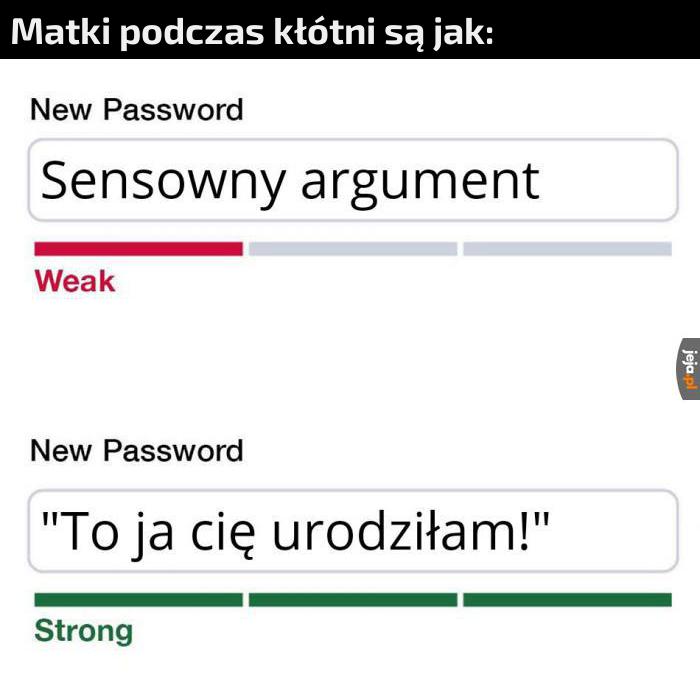 W większości przypadków tak jest