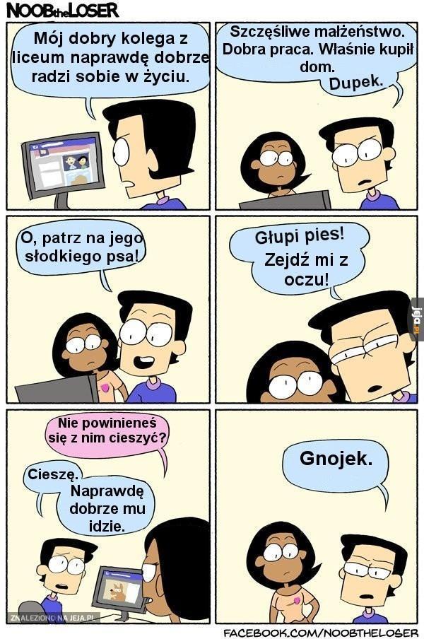 Co za dupek...