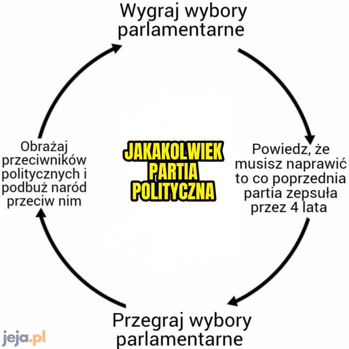 Cykl życia partii politycznej w Polsce