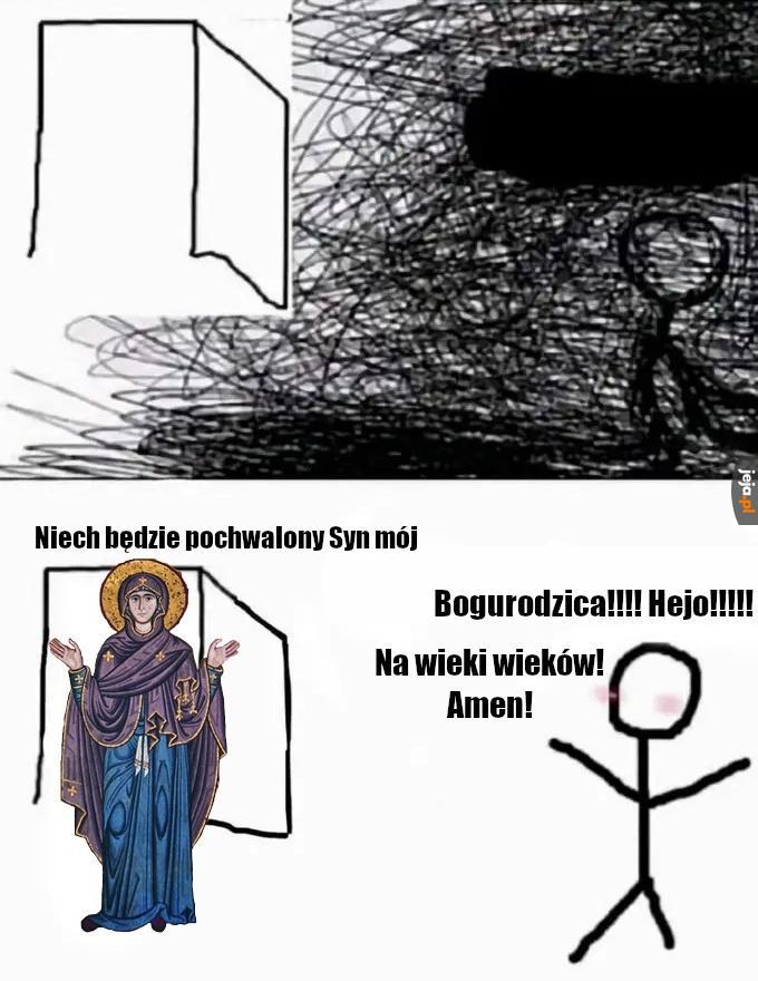 Jacyś fani Matki Bożej na czacie?