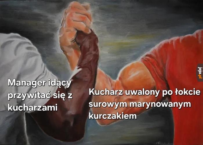 Rękę podać trzeba