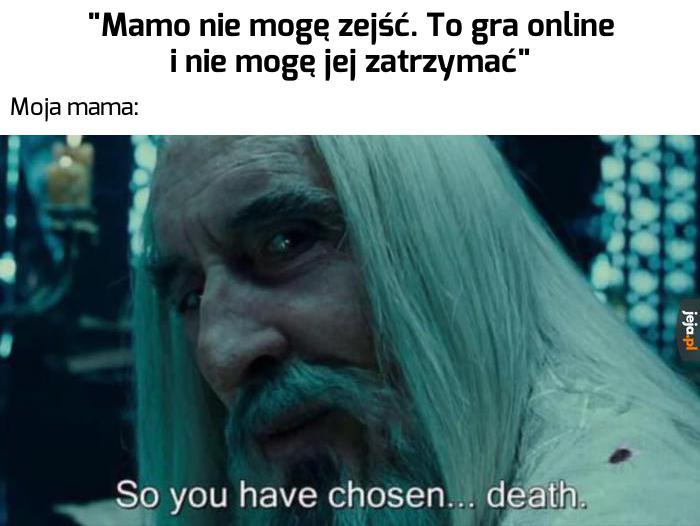 Co to znaczy nie możesz?