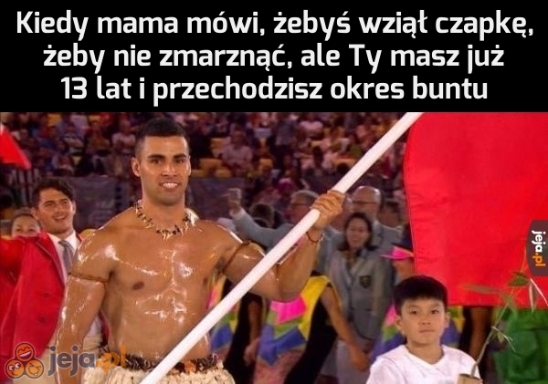 Ta młodzież to tylko się buntować potrafi...