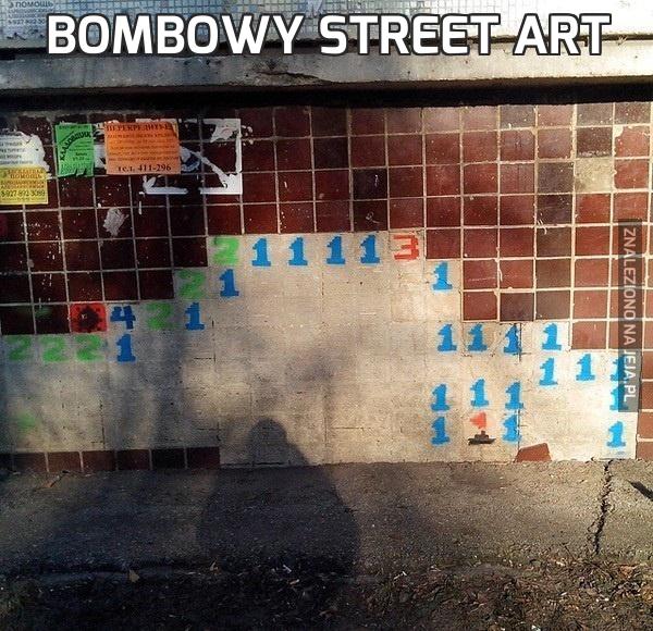 Bombowy street art