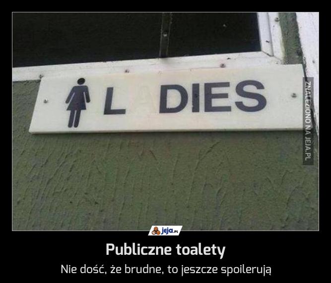 Publiczne toalety