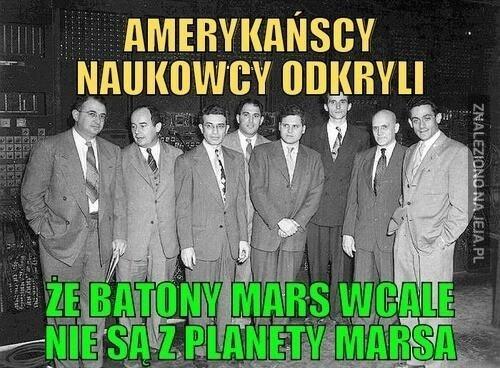 Amerykańscy naukowcy i Mars