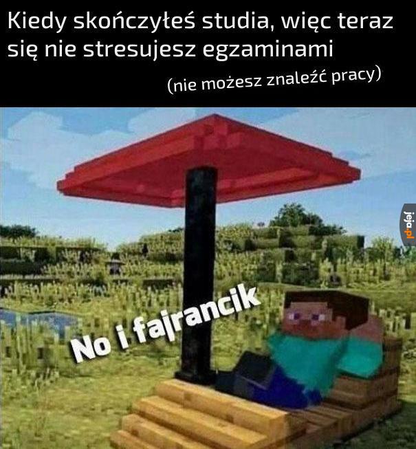 Żyć nie umierać (co kwadrans wymiotuję ze stresu)
