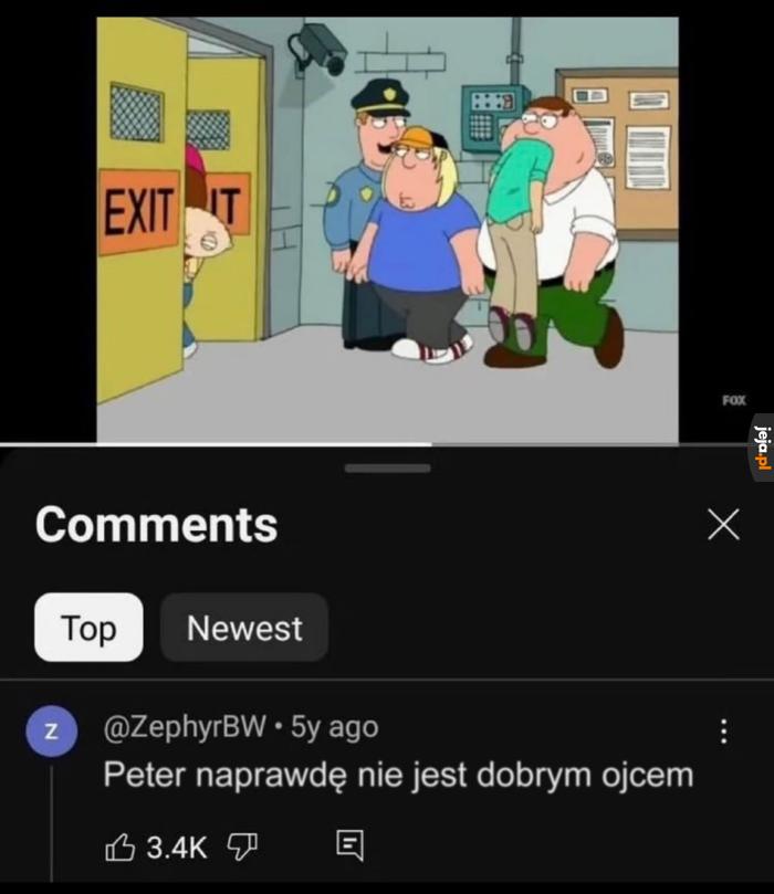 Powiedziałbym, że chociaż się stara, ale nie stara się
