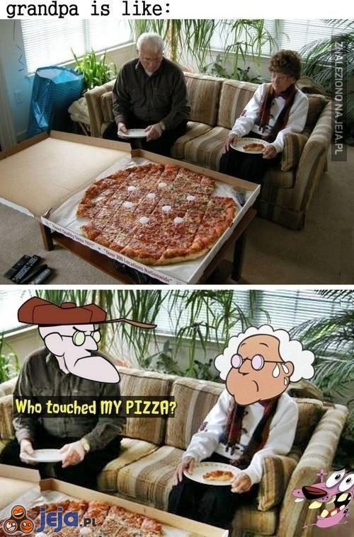 Kto ruszał moją pizzę?!