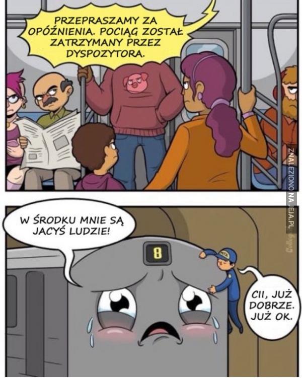 Przepraszamy za opóźnienia