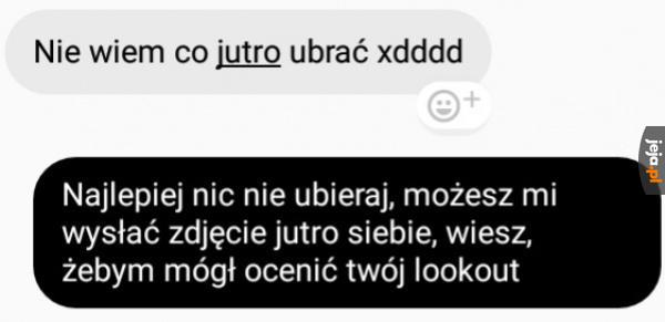 Gdy chcesz grzecznie poprosić o nudesy