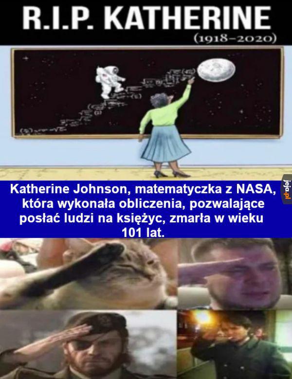 Wciśnij F dla kosmicznej pani