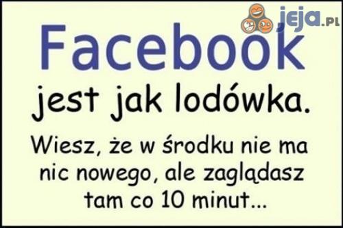 Facebook jest jak lodówka