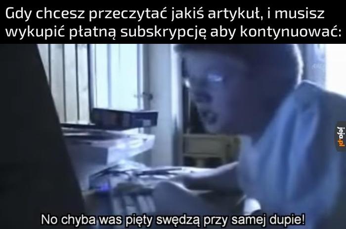 Nic nie będę kupować! Do reszty was posrało!