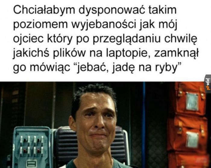 Prawdziwy z niego fanatyk