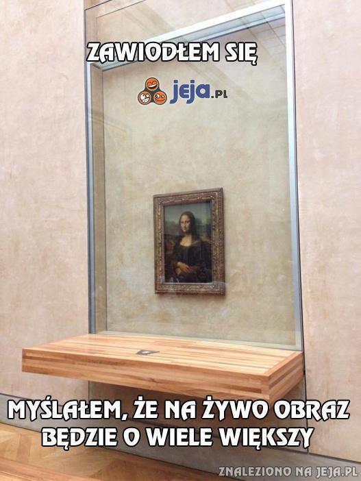 Mona Lisa - zawiodłaś mnie